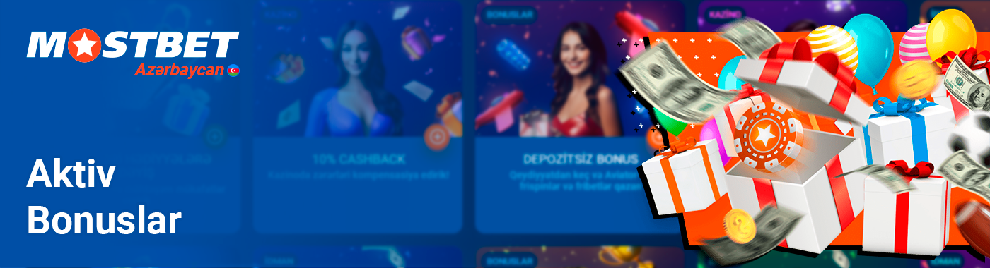 Mostbet Aktiv Bonuslar və Promosyonlar