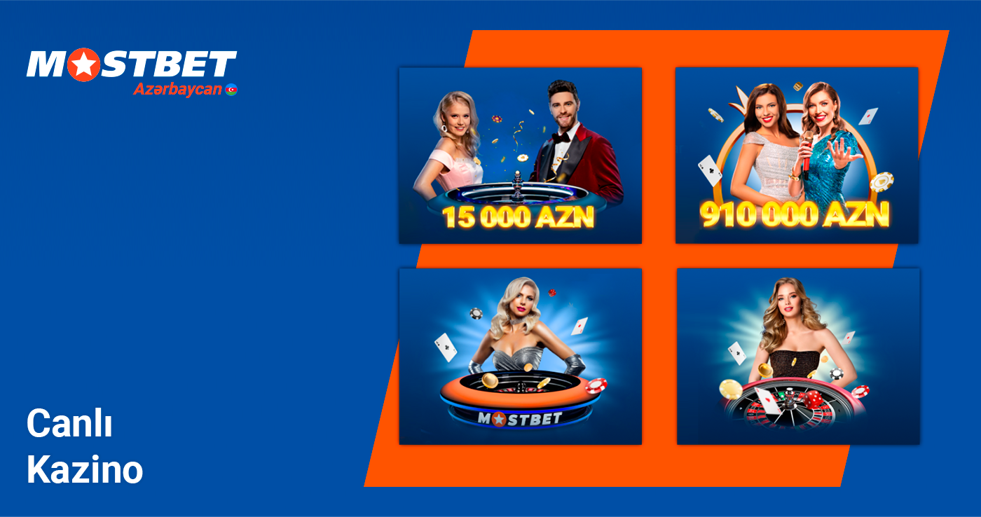 Siz Mostbet Azərbaycanda Canlı dilerlərlə Casino oynaya bilərsiniz