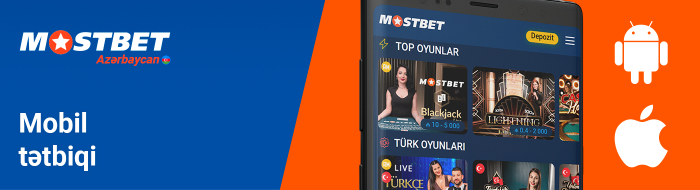 Üçün Mobil Proqram - Mostbet Casino