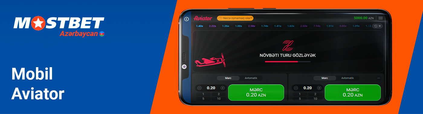 Mostbet-də mobil aviator - Proqram və ya mobil vebsaytdan istifadə edərək oyunu necə oynamaq olar