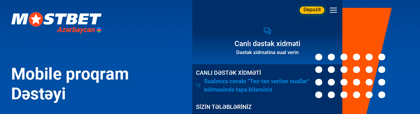 Mobil İstifadəçilər üçün Mostbet Müştəri Dəstəyi