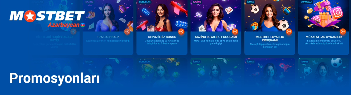 Mostbet Promosyonları haqqında əsas məlumatlar